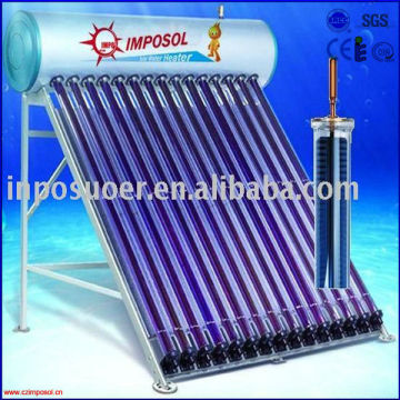 solar water heater installation cost