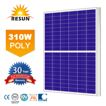 Alta eficiência 310W Poly Mei-Cell 5BB