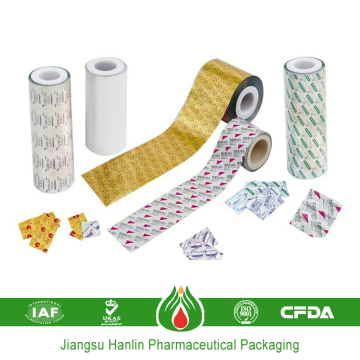 medication strip foil pharmaceutical packaging