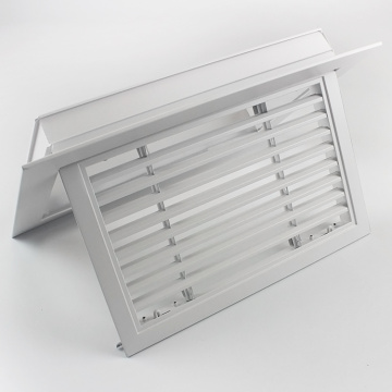 HVAC Aluminium ventilatie Return Air Vent Grille scharnierend