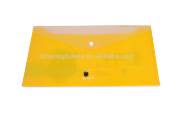 Premium Quality envelope A4 document bag with snap button