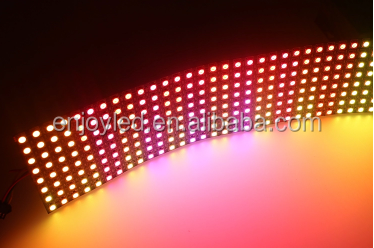 16x16 WS2812 RGBW rgb led matrix flexible dot matrix display