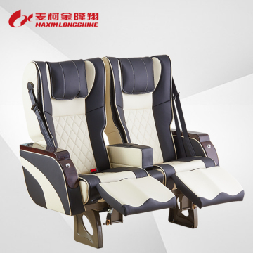 Best Selling Luxury Coach VIP Bus Seats with Footrest