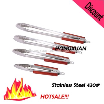 Serrated Stainless Steel Food Tong BBQ Tools