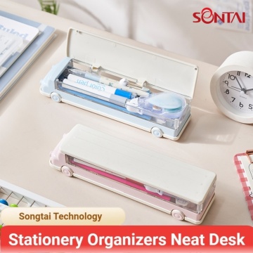 Practical Student Storage Box Dual Colors