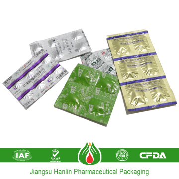 pharmaceutical packaging material medicine strip foil