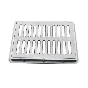 Black nodular cast iron ditch cover drain grille