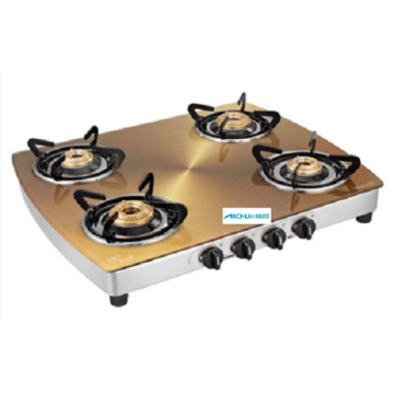 Sunflame Gold Glass Top Gás Cooktop