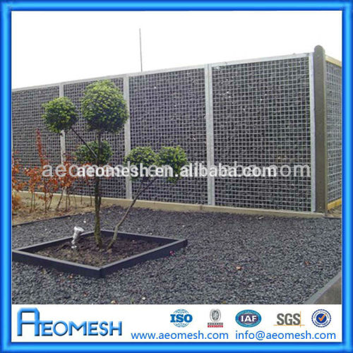 galvanized welded gabion cage for retaining walls with stones