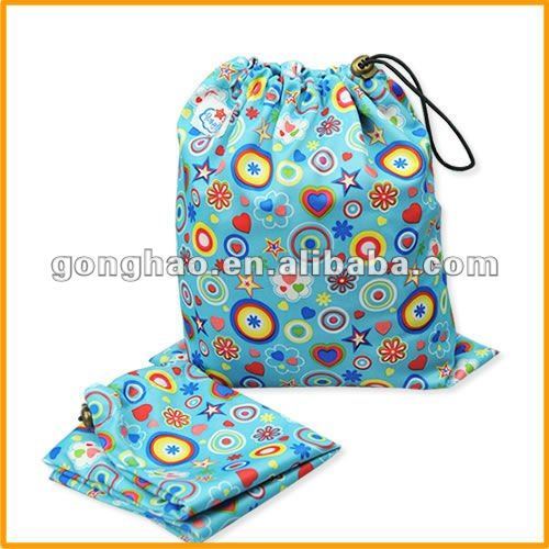 Waterproof Baby Diapers Wet Bag With Drawstring Style