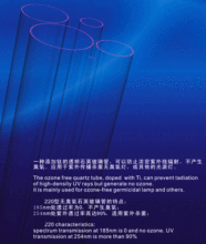 Quartz Tube Ozone Free Quartz Tube Quartz Glass Tube