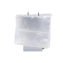 Transparent Poly Saddle Bags