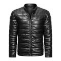 Black Turtleneck Cotton Jacket