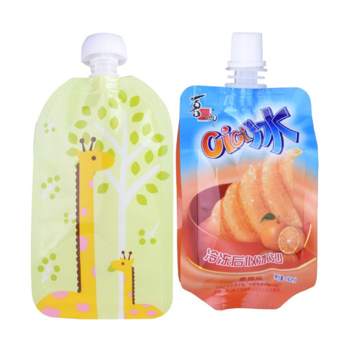 Zip Lock Bags Food Pouch Recycling Juice Pouch