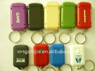 Solar flashing key ring, colorful solar key chain,LED gifts