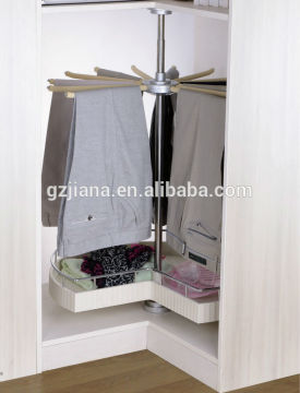 Jayna Rotating Steel Wardrobe Trouser Rack