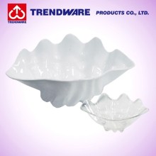 Sea Shell Modeling Acrylic Cold Food Display Bowl