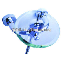 High Quality Glass Waterfall Bath Faucet, For Bath & Shower, Brass Body with Glass Shelf