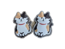 4 Cartoon cat hot cold pack set