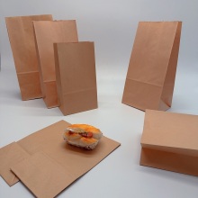 Eco-friendly Native Pulp Kraft Takeout Bags