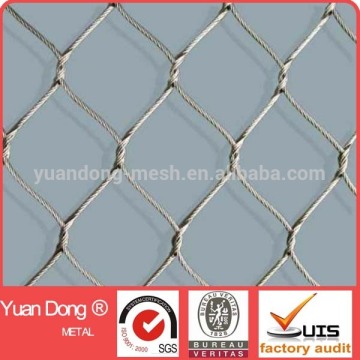 Stainless Steel Wire Rope Knotted Mesh Safety Net