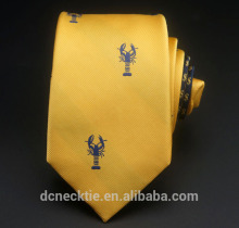 logo design silk tie