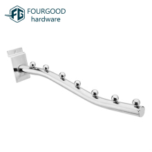 Original Slatwall Sloping Waterfall Display Arm Manufacturer