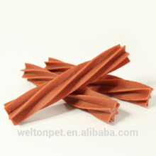 Beef flavor spiral dental stick (dog chew bone)