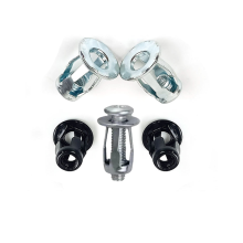 Title: "M4 & M5 Carbon Steel Rivet Nuts - Expansion Hollow Petal Nuts