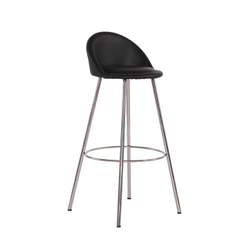 David Leather Bar Stool Wamakono