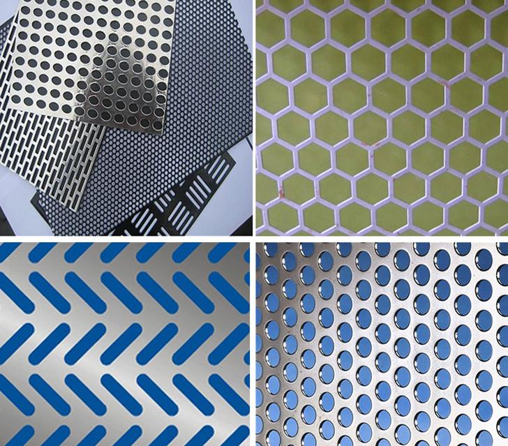 Perforated metal mesh