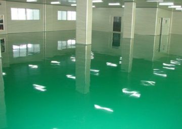 Self-leveling floor material epoxy floor