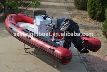 380cm 12ft CE Approved Aluminum Hull Customize Orca Hypalon RIB