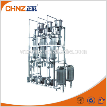 Macroporous resin column