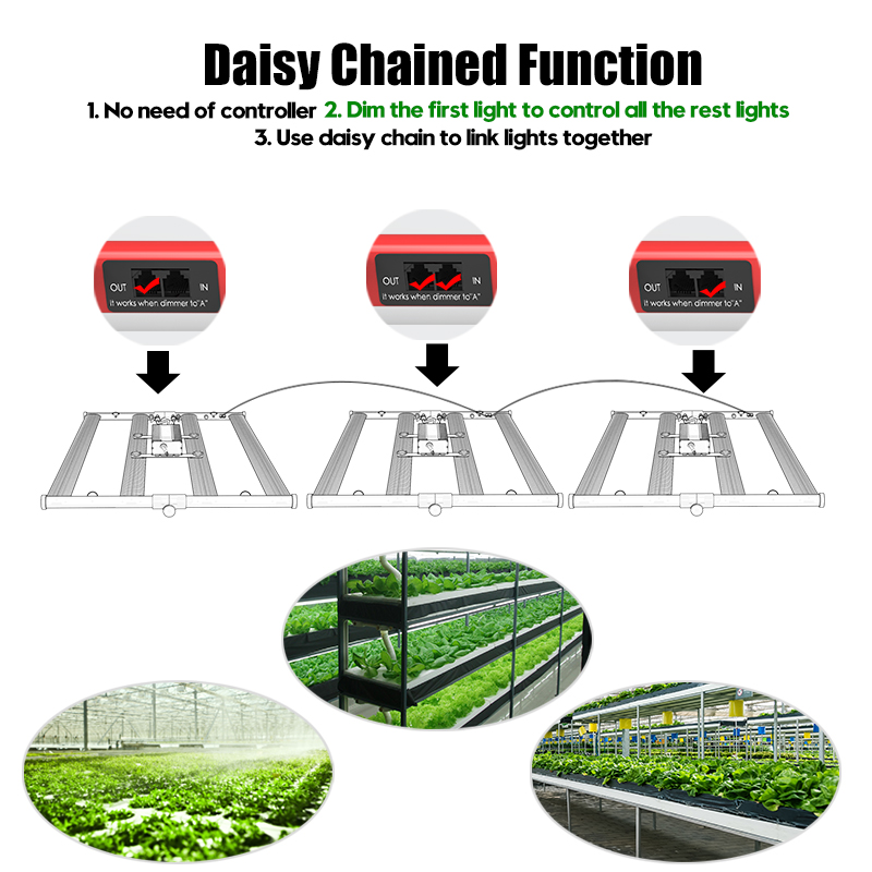 Greenhouse Hydroponics Vận chuyển nhanh 400w LED Grow Light