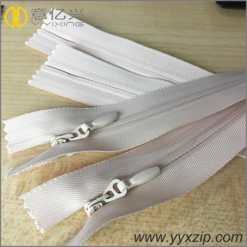 Custom Invisible Zipper Tape Hidden Zipper For Dresses