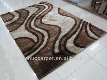 100% polyester shaggy rug/Home decor shaggy carpet