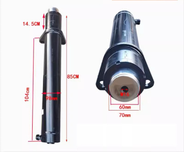 Forklift steering hydraulic cylinder