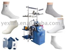 Single Cylinder Computer Plain Socks Knitting Machine