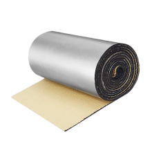 Fireproof Foam Rubber Sheet with Aluminum Foil for Pipe Protection
