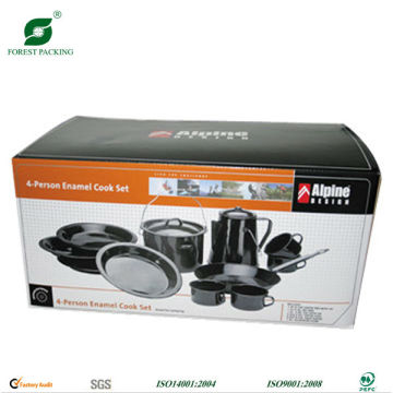 CORRUGATED BOARD MADE COOK SET BOX