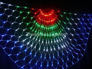 LED decorating light net light
