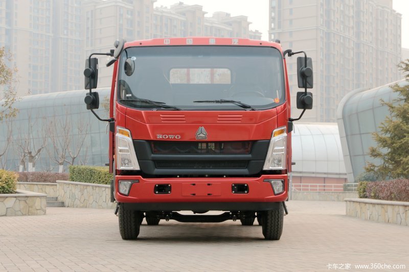 Cheap price HOWO 4x2 10 tons cargo truck for Africa