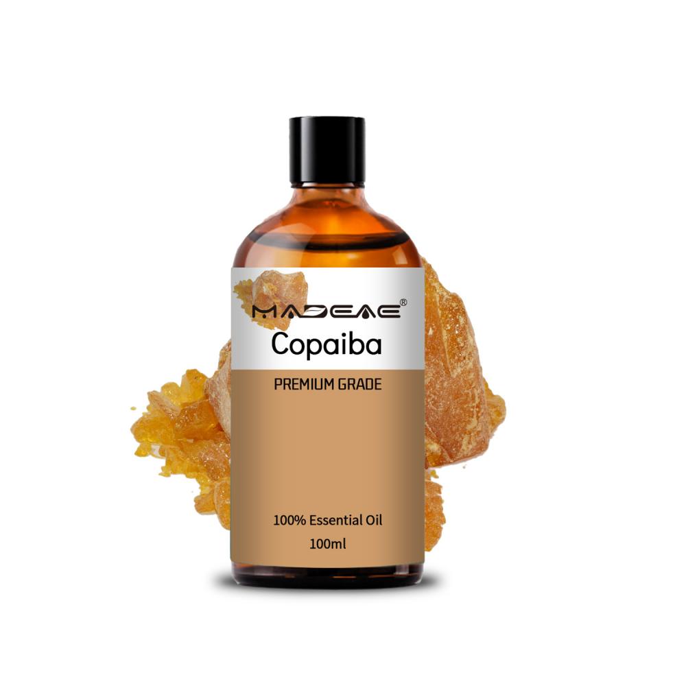 Copaiba 에센셜 오일 100% 촛불 및 비누 제조 향수를위한 순수한 향기 오일