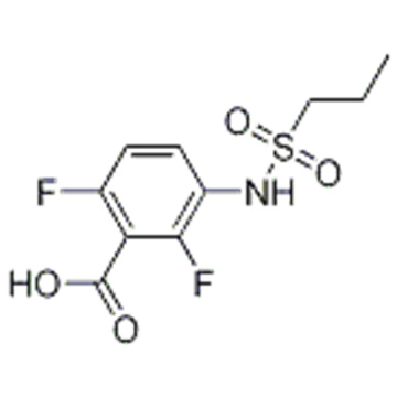 ２，６−ジフルオロ−３−（プロピルスルホンアミド）安息香酸ＣＡＳ １１０３２３４−５６−５