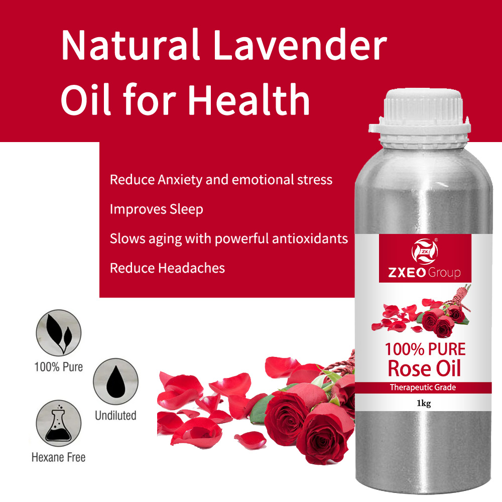 OEM Rose Essential Oil Facial Seluruh Tubuh Pijat Moisturizing Moisturizing Repair Essential Oil