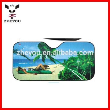 foldable car front windshield sunshade bus window sunshade