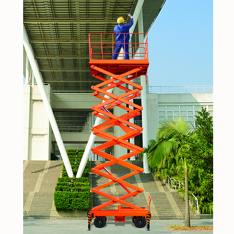 High-quality 6-14m mobile hydraulic lift platform for painting