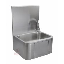 Knee operated sink for kitchen