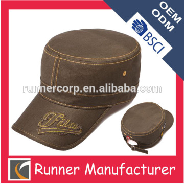 2014 new design military cap , stylish army cap